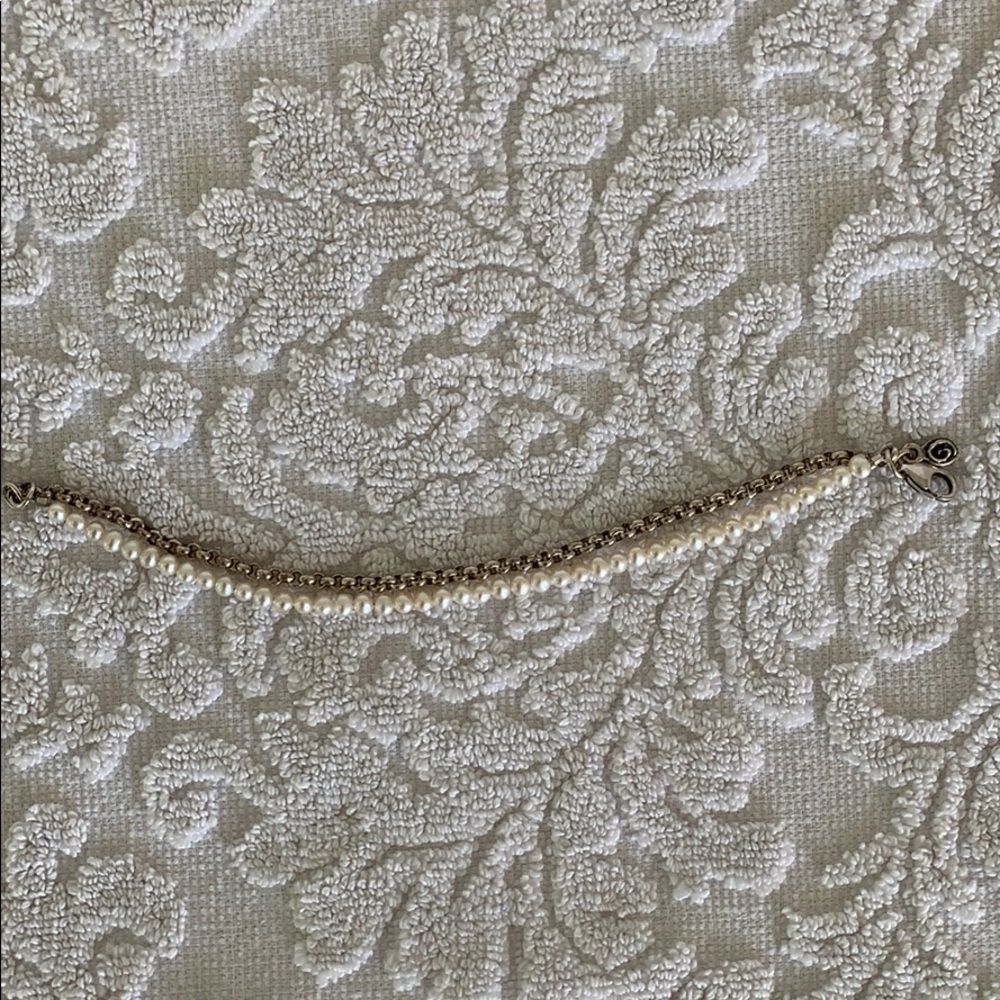 Silver and Fashion Pearl Bracelet
